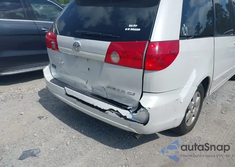 2008 Toyota Sienna Xle z USA, uszkodzony, nr VIN 5TDZK22CX8S193982